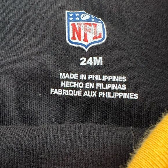 NFL Steelers Set of Onesies Girl’s 24 Months - Picture 4 of 9